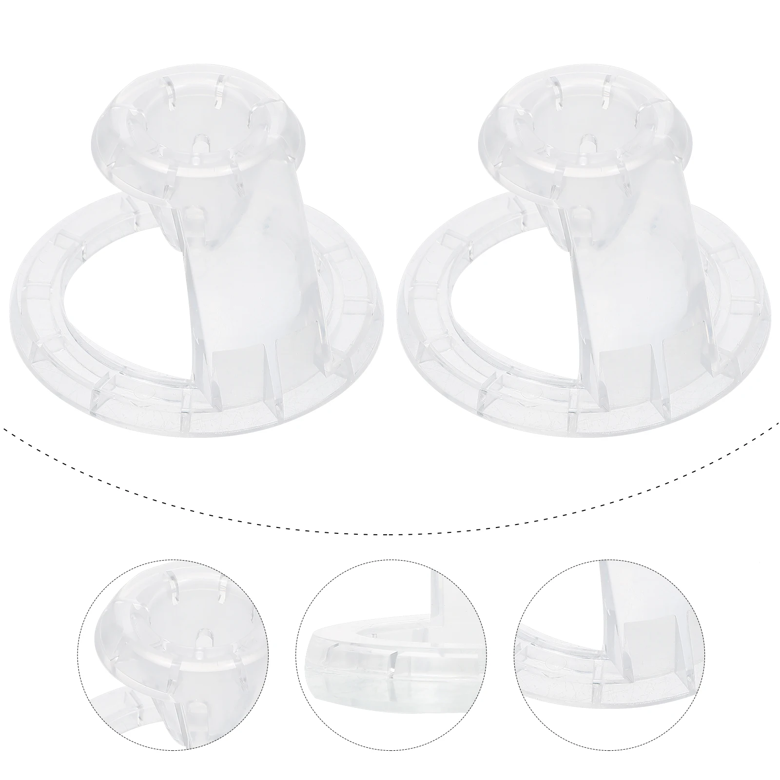 

2pcs 3D Printing Pen Base Accessories -Proof Rack Stand Pencil Holder Display Plastic Professional Storage