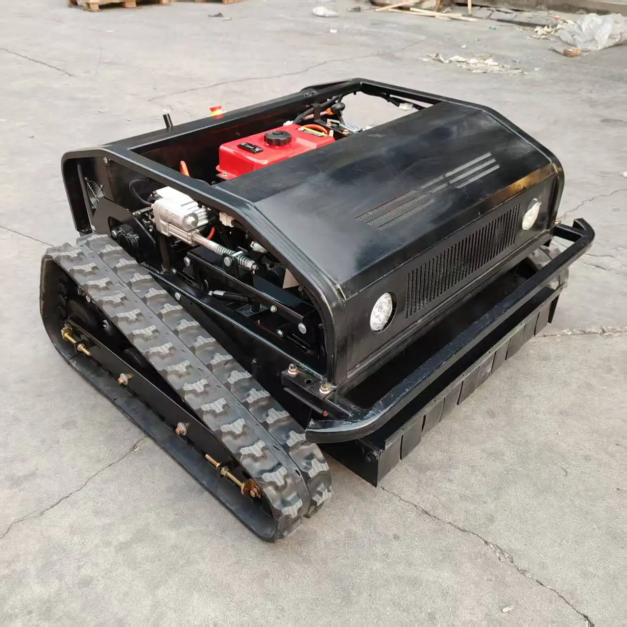 Customized version with remote control for lawn mower, available for multiple terrains and cruise control