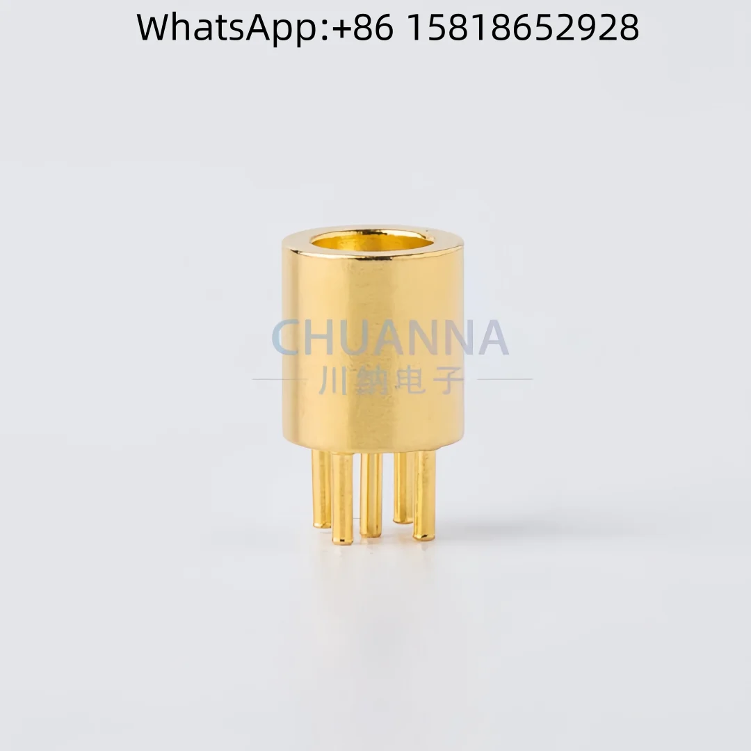 1pcs SMP-JHD165 Small RF Connector SMP-JE Straight Pin Blind Plug Male PCB Solder Board Limited Detent