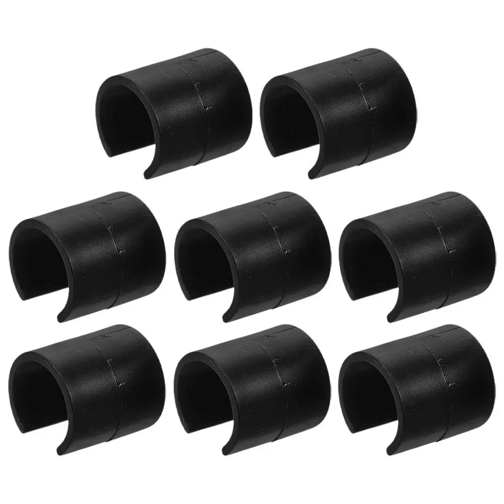 8 Pcs Flag Fixing Clips Windproof Garden Banner Clamps Plastic Yard Flag Holders Outdoor Display Lightweight Portable Easy