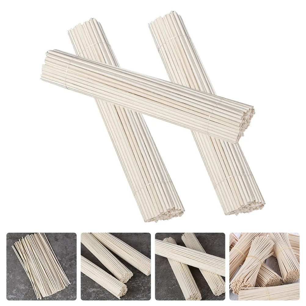 

100pcs Essential Oil Reed Diffuser Sticks Natural Wooden Aroma Wicks For Home Office Bathroom Air Freshener Aromatherapy