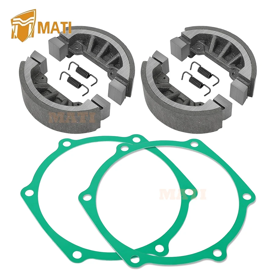 

MATI Brake Shoe Set Gasket Spring Kit 2SET for John Deere Tractor 750 770 790 M805735 CH15072 M803177 CH15073 Warranty 1 year