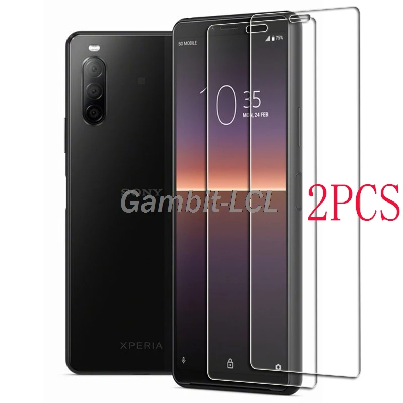 Dla Sony Xperia 1 II 1II XQ-AT51 Szkło hartowane ochronne dla Sony Xperia 10 II 10II Osłona ekranu Folia ochronna na telefon