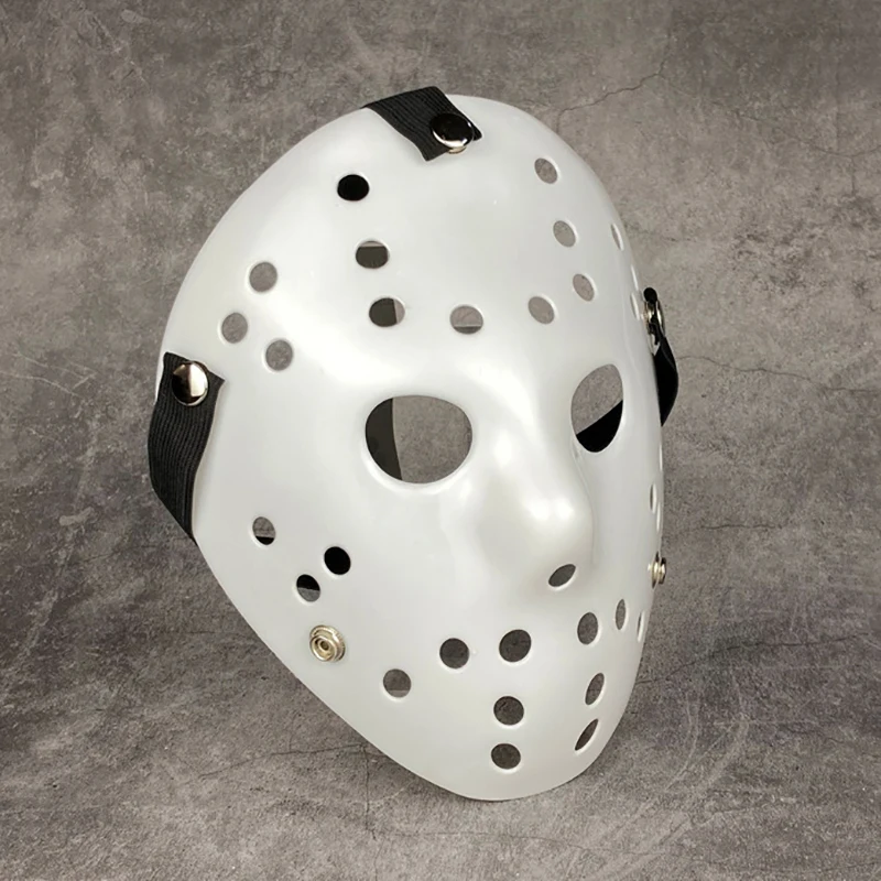 Hot Sale White Jason Mask Hot Freddie Vs. All White Pure White Jason Scary Funny Mask For Halloween