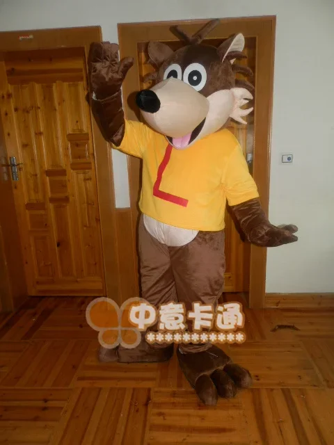 Christmas Fox Husky Dog Mascot Costume Adult Cartoon Character Suit Role-play Music Carnival Hallowen Cosplay Gifts