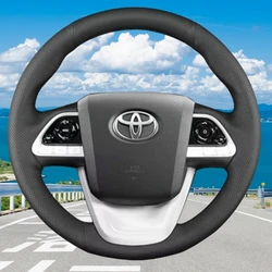 Car Steering Wheel Cover For Toyota Prius 2016-2019/Prius Prime 2017/Mirai 2016 Customized Original Steering Wheel Braid