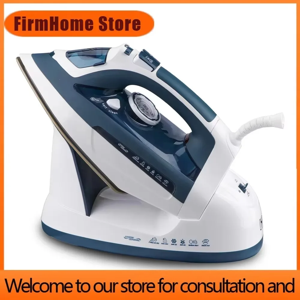 FirmHome StoreElectric Portable Steam Flat Pressing Iron For Clothes Linen Sewing Ironing System Machine Steam Generator Garment