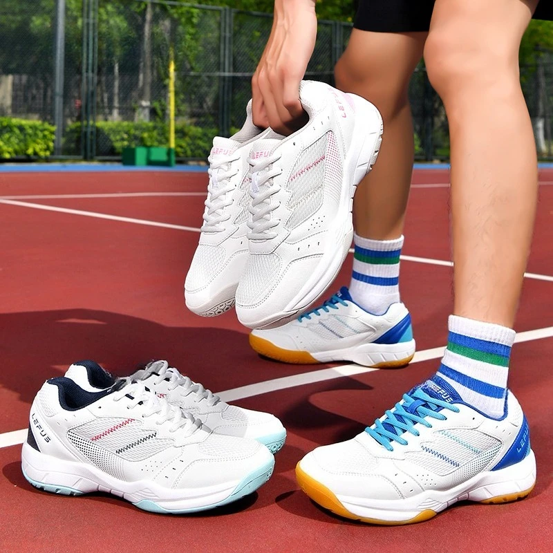 أحذية رياضية للرجال والنساء، أحذية كرة الريشة الاحترافية، أحذية تنس وكرة طائرة مريحة ومسامية في الهواء الطلق #3