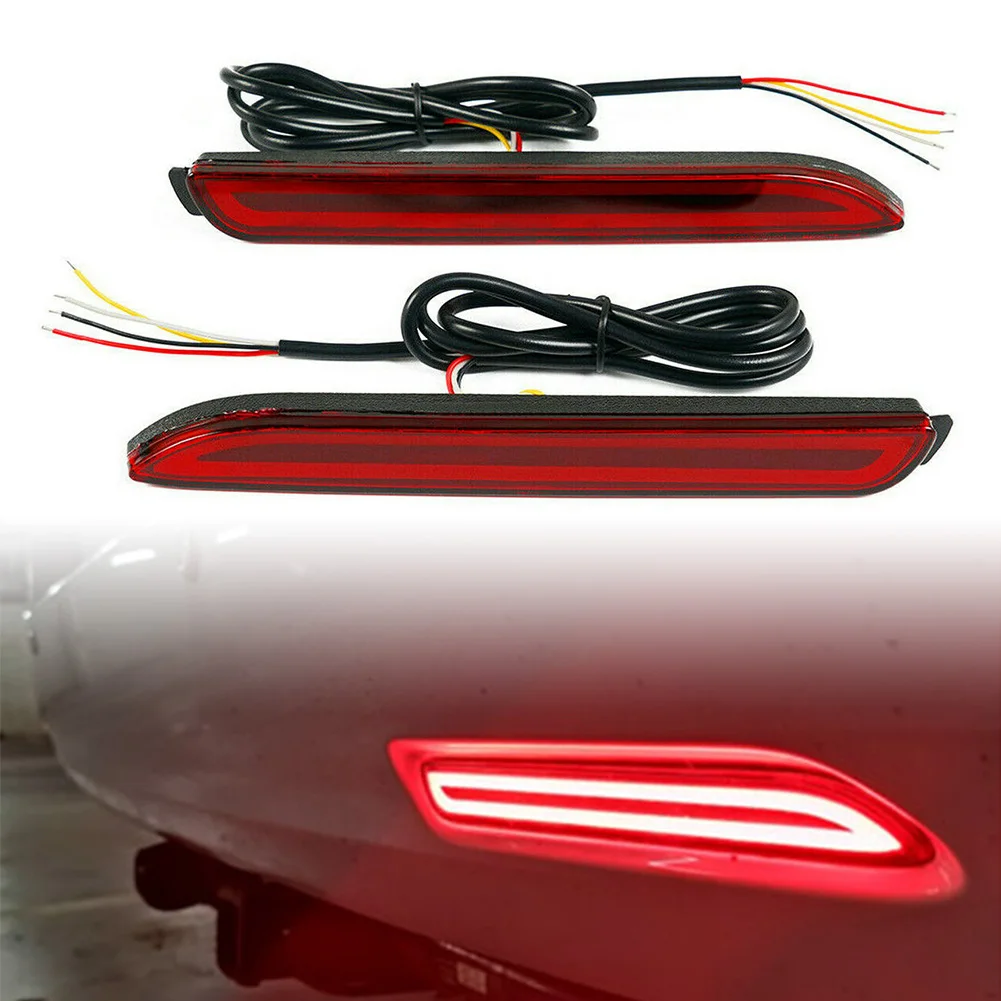 2x Car Rear Bumper Turning Light LED Brake Stop Lamp Driving Fog Lamps For Toyota RAV4 Venza Avalon For Lexus IS GX NX NC RX300