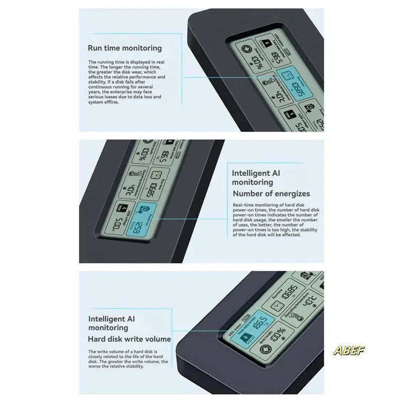 SSD Enclosure M.2 SSD Enclosure M.2 Nvme SSD Enclosure SSD Enclosure Withdisplay Screen