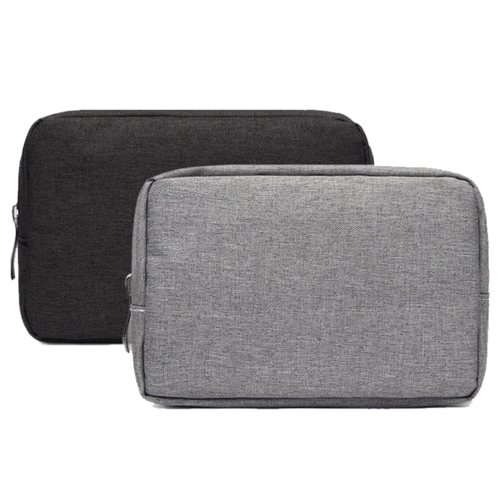 

Portable Travel 600 Denier Oxford Cloth Storage Bag, Multi-Function Earphone Digital Data Cable Charger Accessory Organization