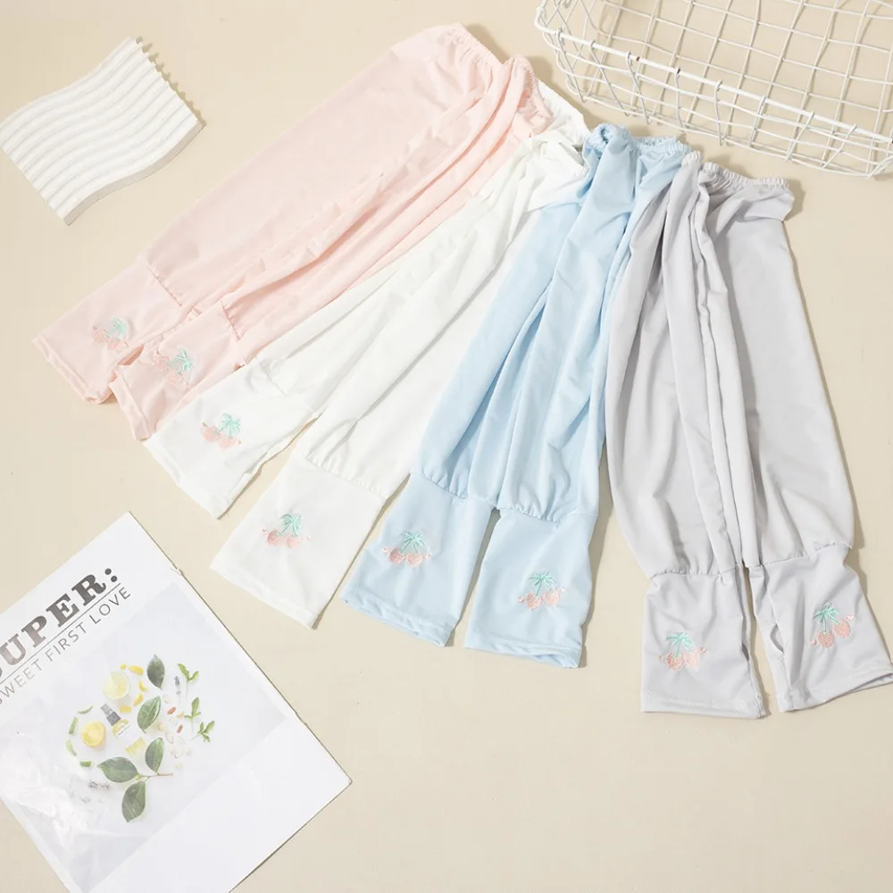 Lace Ice Sleeves Hot Sale Breathable Highly Elastic Arm Cover Anti-UV Loose Sunscreen Arm Sleeves Summer