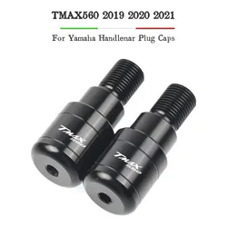 For Yamaha TMAX 560 Accessories CNC Motorcycle Hand Grip Handle bar Ends Slider Cover Tech Max TMAX560 T-MAX 560 2019 2020 2021