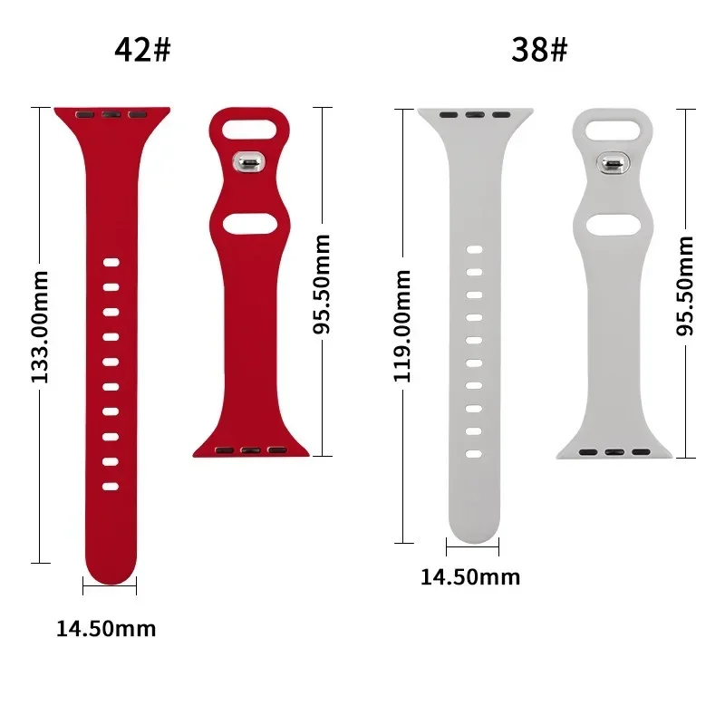 Slim Sport band+Glass+Case For Apple Watch straps 44mm 40mm 45mm 41mm 38mm 42mm Silicone bracelet iWatch series 8 9 7 6 5 4 3 SE