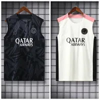 24-25 Psg Fourth Men'S Football T-Shirt Large Training Sportswear Paris Football Tee Loose Quick Drying Breathable Beach T-Shirt