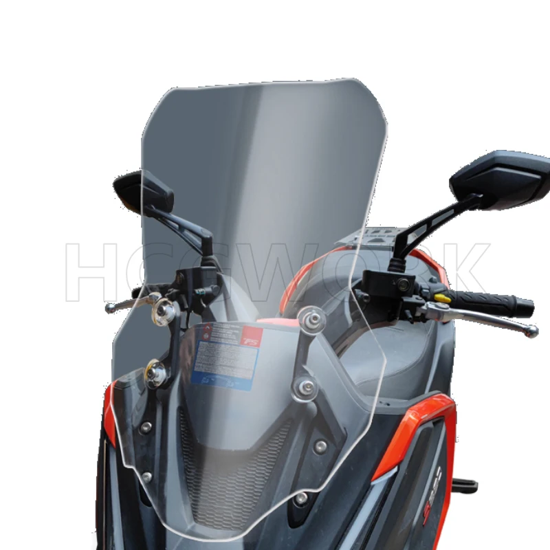 Motorcycle Accessories Windshield Hd Transparent Heighten Widen New Type for Kymco Xciting S350 Dtx360