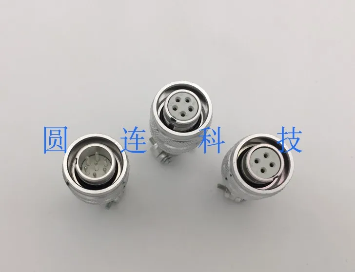 Aviation Connector XS12 2 3 4 5 6 7-Pin Aluminum Alloy Quick-Connect Push-Pull Connector
