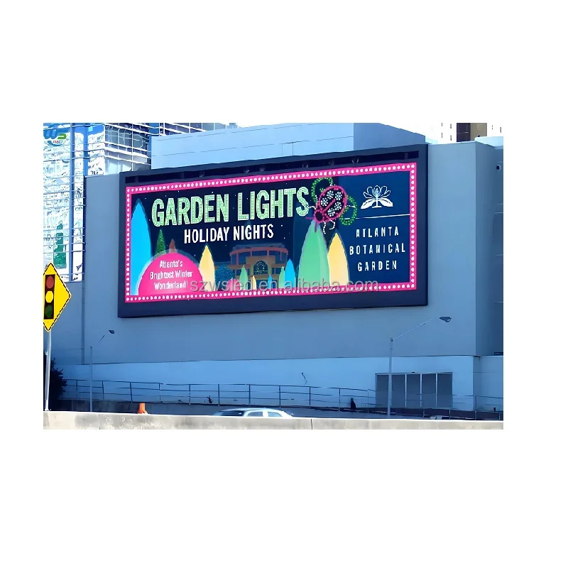 High Brightness Outdoor LED Display P3 P4 P5 IP65 Waterproof Full Color for Advertising