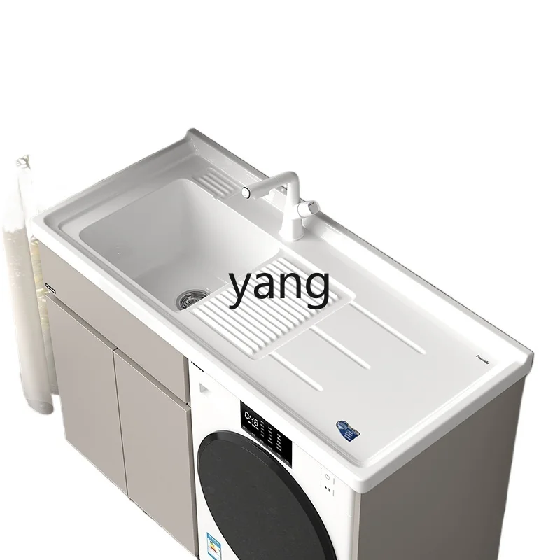 

CX honeycomb space aluminum balcony drum washing machine cabinet significant other combination