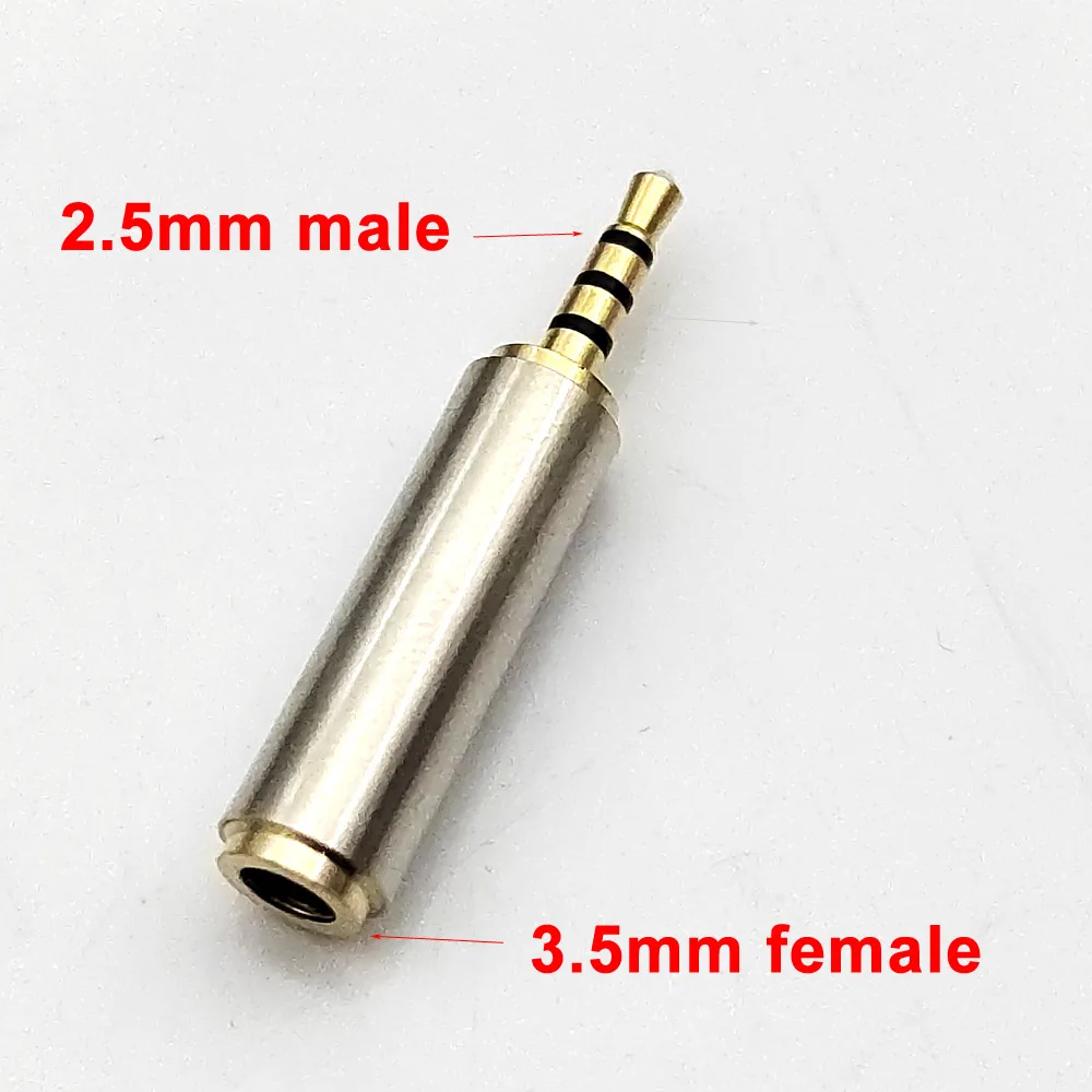 3.5mm to 2.5mm / 2.5 mm to 3.5 mm Adapter Converter Stereo Audio Headphone Jack High Quality