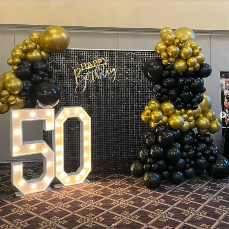 

10pcs Golden Sequin Backdrop Panels for Wedding Party Baby Shower Background Wall Decor Shimmer Laser Backdrop Curtain 30x30cm