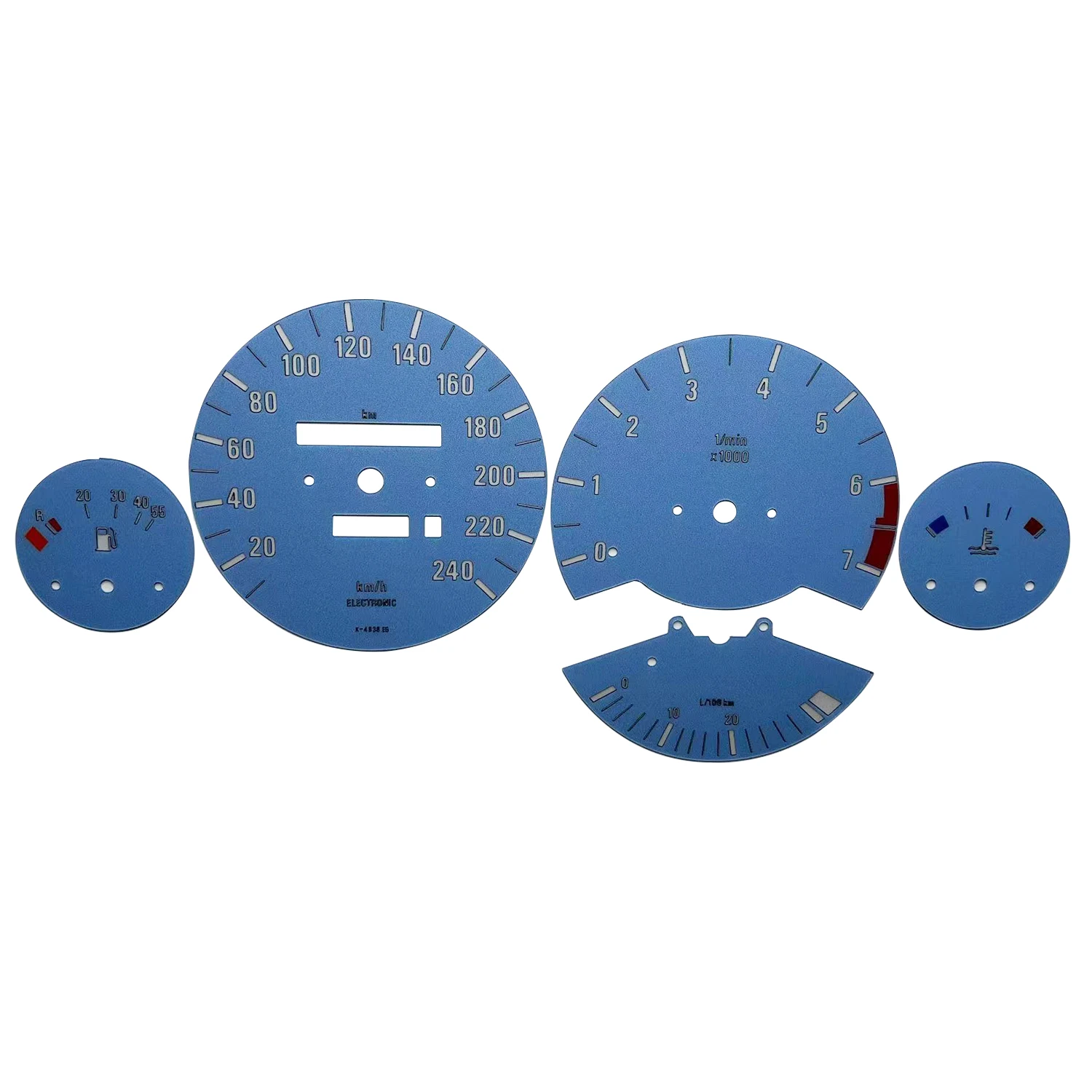 

BMW E30 3 Series Gauge Face Dashboard Sticker Instrument Panel Trim for 318i 320i 323i Car Instrument Dashboard Layer Enhancemen