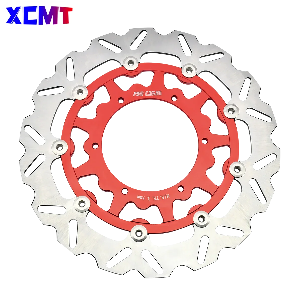 320MM Oversize Front Wavy Floating Brake Disc Rotor For 1998-2020 2005 2006 2007 2008 YZF PMZ RMZ PMX KXF CR CRF SX XC EXC XCW