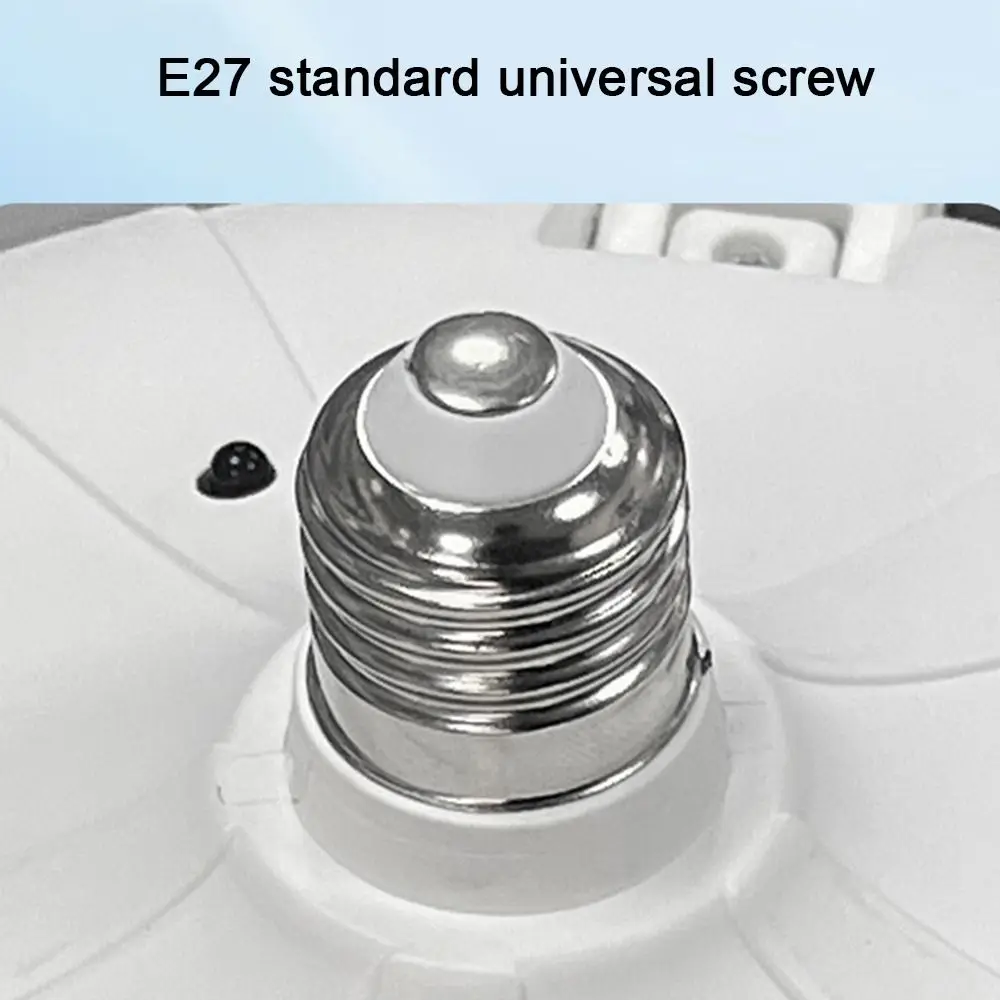 2 in 1 5 Heads Ceiling Fan Light Wind Speed Adjustable 3 Lighting Modes Electric Cordless Fan Eye Protection Easy Installation