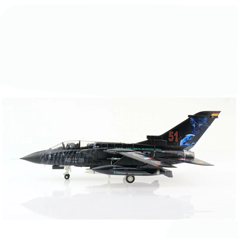 

Diecast German Gust ECR Fighter-bomber Militarized Combat Alloy Model 1:72 Diecast Toy Gift Collection Simulation Display