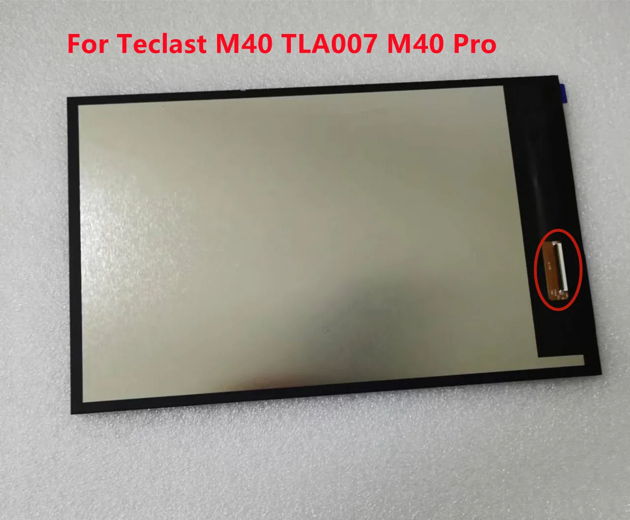 Imagem -02 - Lcd Display Touch Screen Digitalizador com Moldura Teclast M40 Pro M40 M40 101 40 Pinos 2.5d 100 Testado Novo