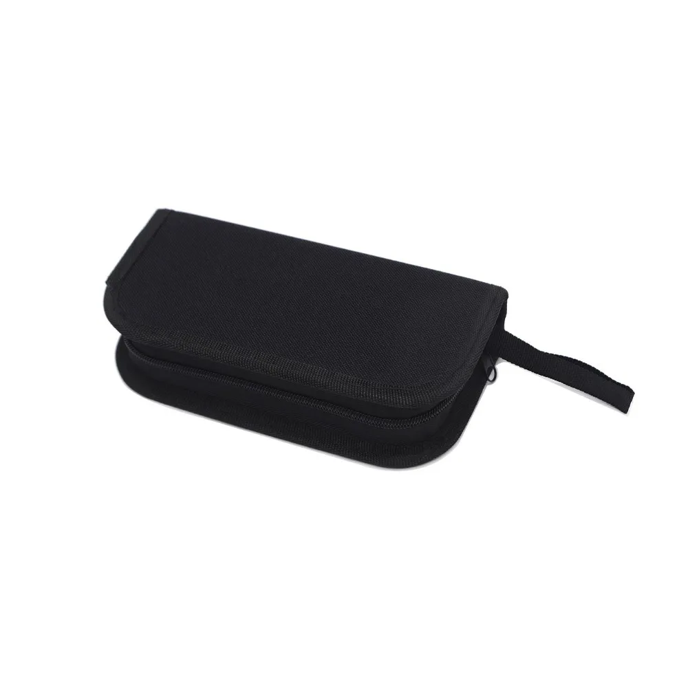 Canvas Zipper Tool Bag Black Screwdriver Bag Set Hand Tool Pouch Tote Bag Zipper Storage Utility Tools Organizer Storage Bag