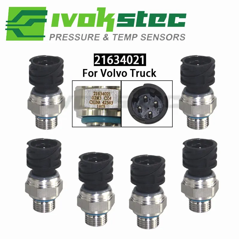 

6X Fuel Oil Pressure Sensor Switch For Volvo Penat Truck D12 D13 FH 21634021