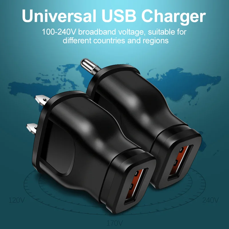 5V 1A USB Charger for IPhone 14 X 8 7 IPad Fast Wall Charger EU Adapter For Samsung S9 Xiaomi Mi 8 Mobile Phone Charger