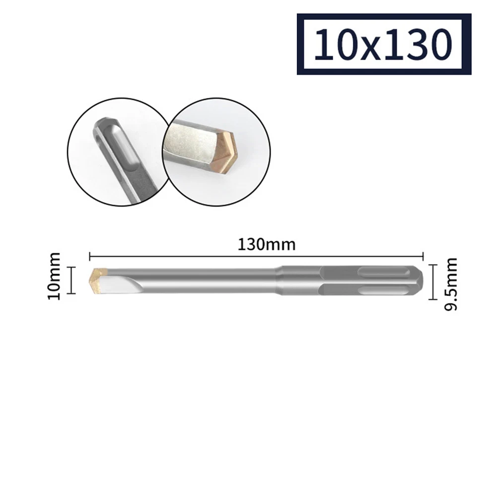 

Excavation Operations Chisel Drill Bit Marble No Steel Pointed Chisel Cement Walls Round Handle Chisel Drill Bit