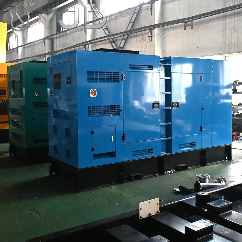 60HZ Industrial  400kw Silent Type Generators  Electric Power Plant 500kva diesel Generator