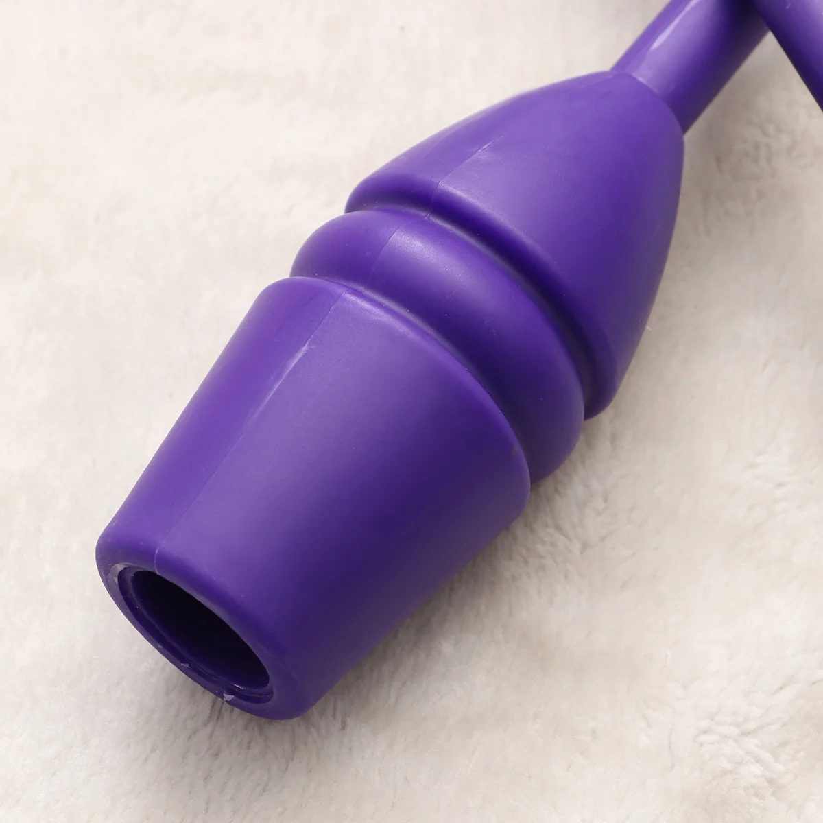 

1 Pair Artistic Gymnastics Stick Purple Rhythmic Dance Bar For Women Sport Fitness Performance Thermoplastic Rubber