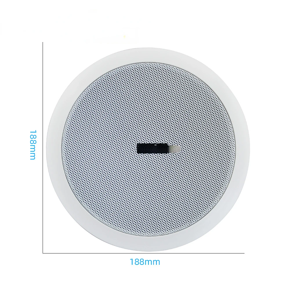 Factory Supply Ceiling Speaker Systems 25W power 6inch Flush Mount Active Loud speaker In-Wall Smart Speaker