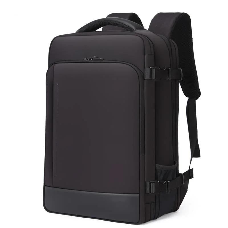 Classic Travel Backpack Men Business Backpack Waterproof School Expandable USB Bag Large Capacity Fashion Laptop Backpack