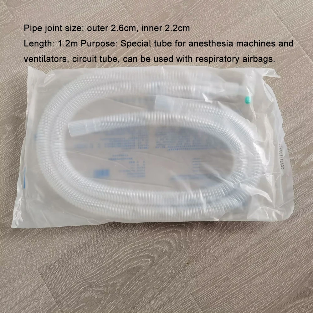 Anästhesie-Beatmungskreislauf Wellrohr Anästhesie-Beatmungsgeräte Beatmungskreisläufe Veterinärinstrument – Detail 15