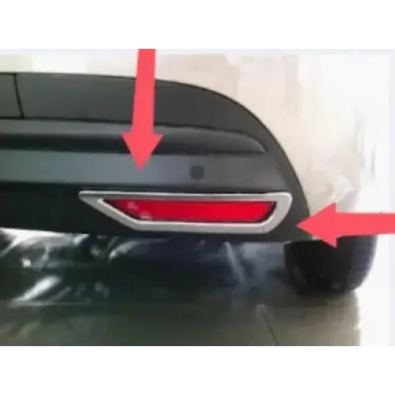 

Car Accessories FOR Citroen C4L 2013 2014 2015 fog lamp electroplated decorative bright frame fog lamp cover Car Stickers