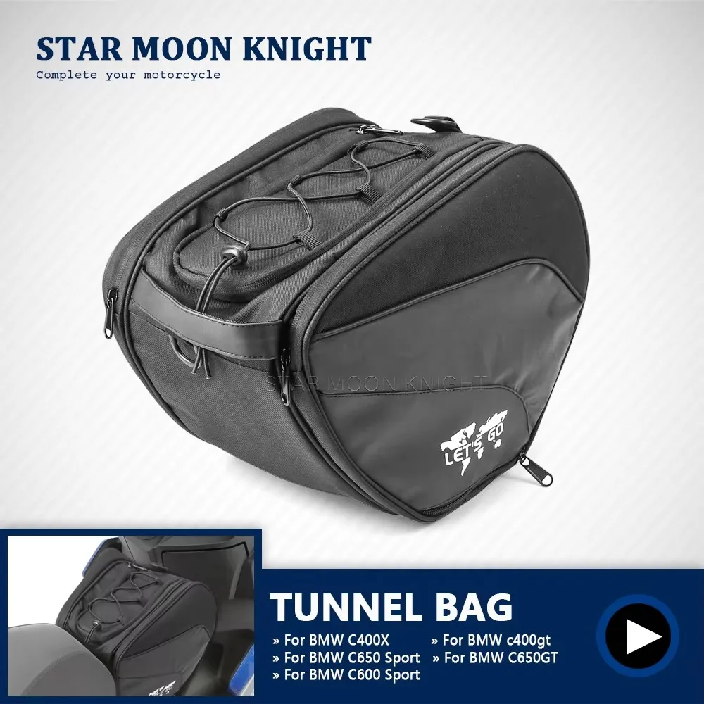Para BMW C400X C400GT C650Sport C650GT C 400 X GT motocicleta Scooter túnel bolsa impermeable tanque bolsa de viaje bolsas de herramientas de equipaje