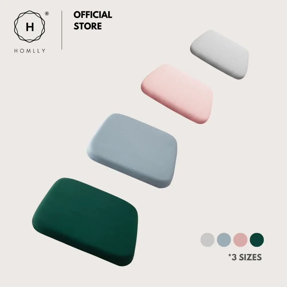 Homlly Memory Foam Cojín de asiento refrescante de seda de hielo cojines decorativos