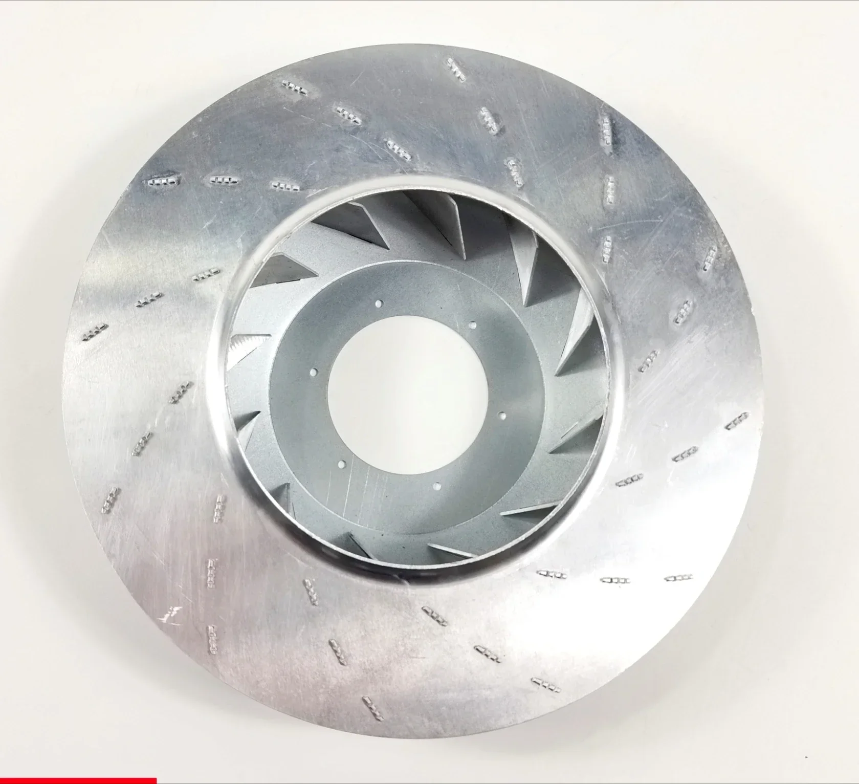 High-strength high-pressure fan centrifugal impeller wind turbine blade φ 230 thickened and strengthened