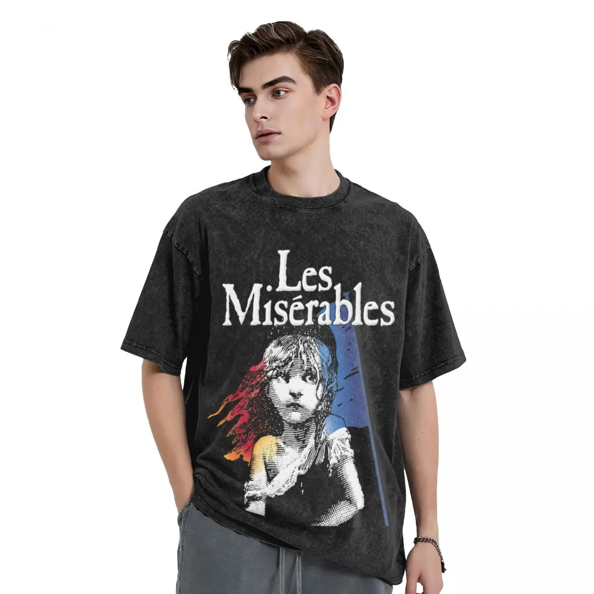 Les Miserables - Les Misérables T-Shirt T-Shirt Aesthetic clothing graphic t shirt vintage aesthetic clothes men t shirt