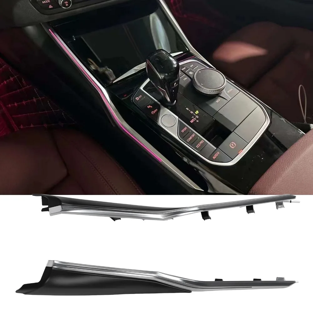 Center Console Trims LED Ambient Light for 3 4 Series G20 G22 G23 G26 M3 G80 M4 G82 G83 LHD 2019 Onwards OEM Black