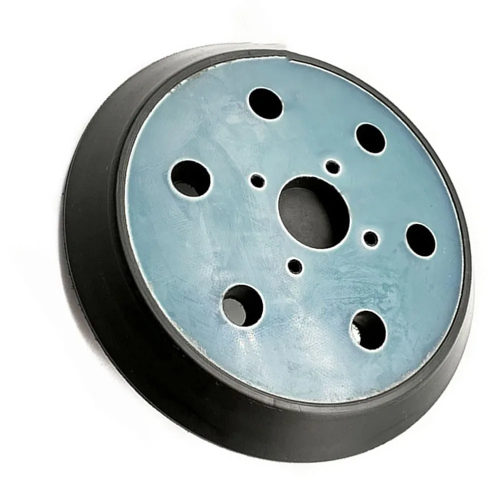 Imagem -06 - Disco de Lixamento Backing Pad para Lixadeira Orbital Elétrica Gancho e Laço Furos 150 mm Furos