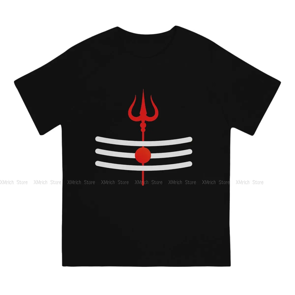 Trishul Unique TShirt Shiva Hindu God India Lingam Casual T Shirt Summer Stuff For Adult