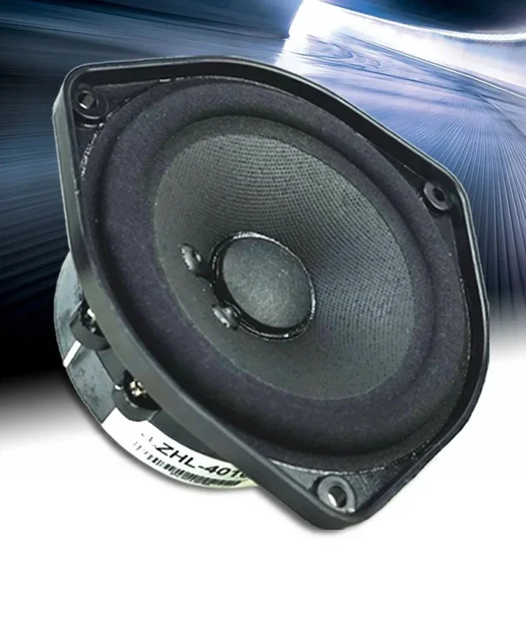 802 Four-inch and a half-inch 4.5-inch triangular plastic basin rack full-frequency bass speaker