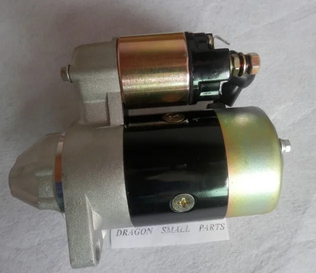 

STARTER MOTOR FOR YANMAR L100 L70 L48 DIESELS ELECTRIC START KIT 2KW 5KW TILLER GENERATOR 12V 0.8KW 8T FORWARD SOLENOID RELAY