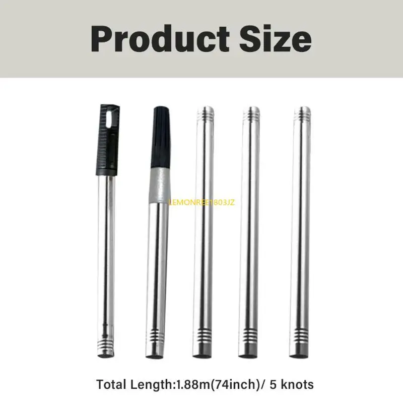 N58C Home Decors 5pcs Paint Roller Extension Set с универсальным подходящим для живописи
